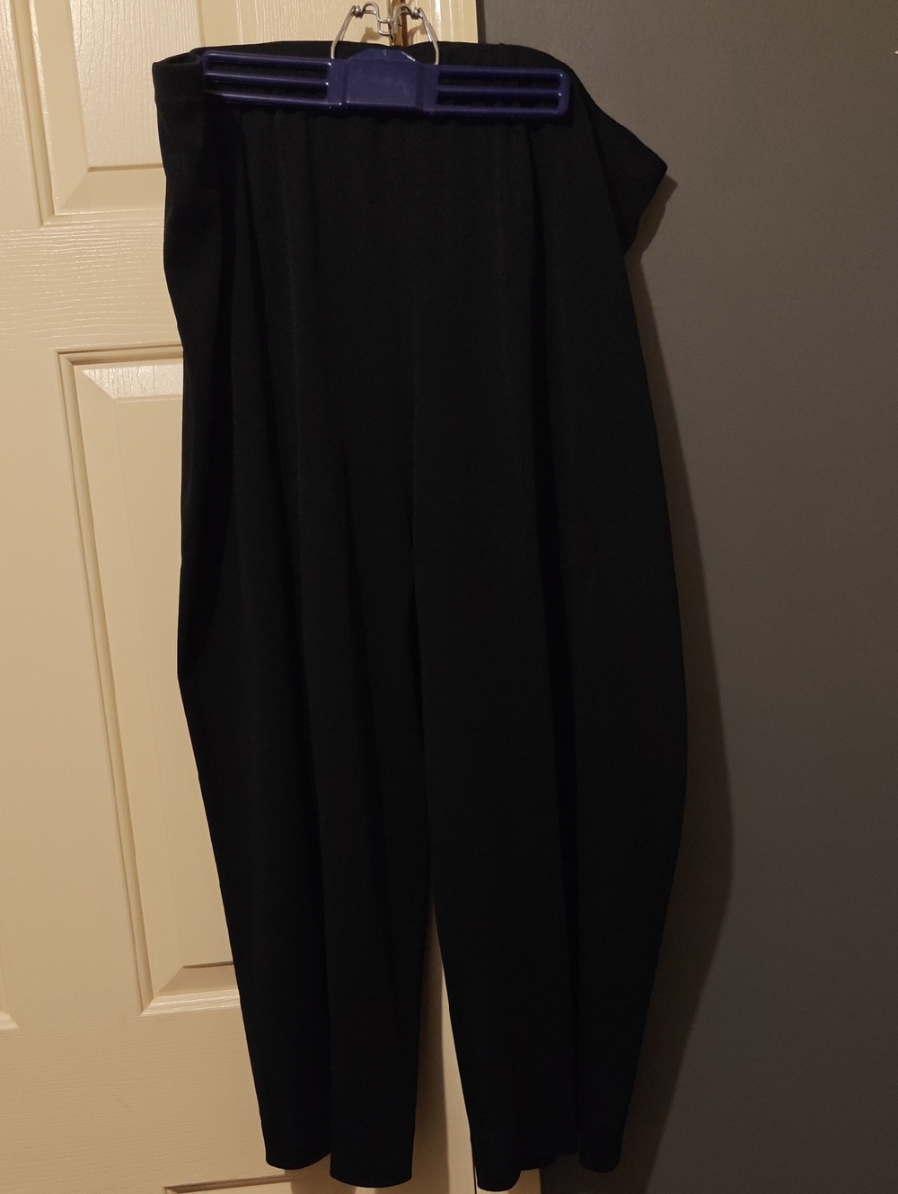 Ming Wang Black Women's Tailored Trousers